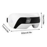 4D Airbags Vibration Eye Massager 4D Eye Care Device Hot Compress Eye Fatigue Massage Glasses Eye Massager Glasses For Relax And