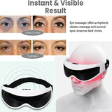 4D Airbags Vibration Eye Massager 4D Eye Care Device Hot Compress Eye Fatigue Massage Glasses Eye Massager Glasses For Relax And