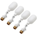 4Pcs Adjustable Mini Plastic Float Valve Ball Automatic Aquarium Control Safety Check Switch Automatic Water Floating Valve