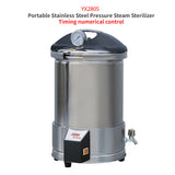 Portable Digital Display Automatic Control Sterilizer Anti-Dry Burning Function Dental Medical Autoclave