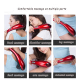 Electric dolphin stick cervical massager neck shoulder waist home massage hammer back multifunctional whole body 220V
