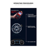 6Pcs for Autel MX 433 315MHZ TPMS Tire Pressure Repair Tools Scanner MaxiTPMS Monitor Programming Sensor