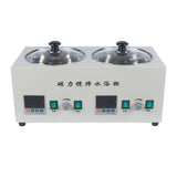 Electric Heating Constant Temperature Water Bath Laboratory Magnetic Stirring Water Bath Digital Lab Hot Water Bath Pot 2400rpm