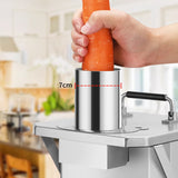 Commercial Electric Vegetable Cuber Carrot Grain Fruit Potato Onion Rings Particle Dicer 5mm 8mm 10mm 12mm