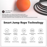 Intelligent voice jump rope with Smart Counter With HD LED display Adjustable Steel Skipping Rope for Fiess and Workout
