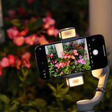 Fill Light Phone Clamp for DJI OM 5/4SE Adjustable Brightness and Color Temperature Osmo Mobile 6 Gimbal Light Clamp Accessories