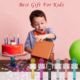 Karaoke Microphone for Kids Singing,5 in 1 Wireless Bluetooth Portable Handheld Mic Speaker hine Player Recorder Home Gifts
