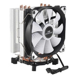 4PIN CPU cooler 6 heatpipe Single fan cooling 12cm fan LGA775 1151 115x 1366 support AMD