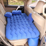 Multi functional PVC SUV travel air cushion car bed with flocking design
