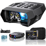 1312FT 400M Digital Infrared Night Vision Binoculars for Hunting with 2.5" Screen