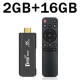 TV98 Mini Stick Android 12 Support 4K Video Wifi 6 3D 2.4G&5G Body Feeg Game Set Top 2GB 16GB TV Box