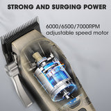 RESUXI 642 NEW Electric Clippers Set All-metal High-power Trimmers Hair Cutting hine