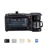 Breakfast hine Home Mini Oven Multi-functional 3-in-1 Coffee Sand Toaster