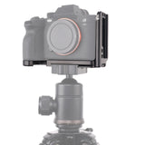 DSLR Camera L Bracket Quick Release L Plate Mount Bracket for A7M4/A7S3 Vertical Video Shooting Bracket Quick Release Plate