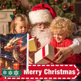 Gifts Including Adorable 2D Dragon Baby Dolls & Stunning Christmas PendantChristmas Countdown Calendar Featuring 24 Surprise