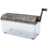 Mini A4 File Hand Shredder Documents Tool Paper Cutter Cutting hine for Office Teaching Household School with Basket