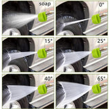 6 In 1 Multifunctional Nozzle For Pressure Max 3500 PSI Portable Power Washer Accessories 1/4in