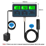 Tuya Wifi 7 In 1 Quality Tester Multi-Parameter Water Analyzer Digital PH/ORP/EC/Temperature Monitor Meter