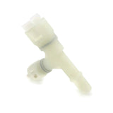 2PCS Car HVAC Heater Hose Connector For 2002-2014 White