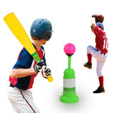 Kids Set Training Automatic Launcher Bat Toys Indoor Outdoor Sports Baseball Games For Children