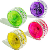 1Pcs Random Colour New LED Flashing YoYo Ball Clutch Mechanism Classic Yo-Yo Creative Fashion Children Toys