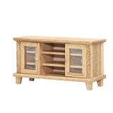 1/12 Dollhouse Miniatures TV Cabinet Stand Table Mini Wardrobe Bedroom Wooden Toys Furniture Dolls House Accessories