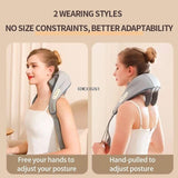 Multi-functional U-shaped Simulation Human Kneading Clip Massage Cape Cervical Spine Shoulder & Back Massager