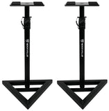RVSM1 Pair of NearField Studio Monitor Stands w/Adjustable Height
