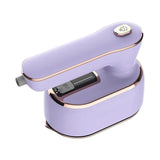 Handheld Mini Electric Iron - 110V/220V Steam Garment Iron for Clothes. Portable, Lightweight for Travel. Dry and Wet Use