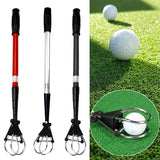 Golf Ball Pick Up Retriever Grabber Tool Putter Grip Practical