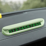 Aluminum Alloy Mini Hideable Temporary Parking Portable Car Phone Plate For Desktop SUV