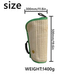 Coarse Linen Bite Sleeve Protector