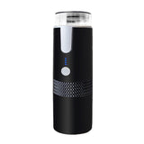 170ML Portable Automatic hine Compatible with Capsule & Ground Coffee for Camping Travel Hiking