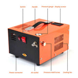 Air Pump Fan Cooling Real Time Temperature Display High Pressure 30MPa PCP Air Pump with Transformer bomba