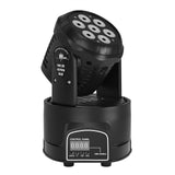 Moving Head Stage Lights, 7x10W RGBW Sound Activated/DMX Lighting, Moving Head Lights for Stage, Home Party, Live, DJ, Bar, Disco