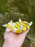 Cute French Bulldog Dish Handmade Pottery