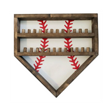 Case Baseball Holders for Balls Baseballs Wall Display Box Antifade UV Protection White
