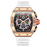 ONOLA Wristwatches Quartz Wrist Watch for Men Casual Sports Chronograph Dials Clock with Luminous Hands