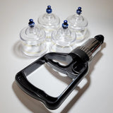 Cups Lose Weight Healthcare 4 Round Thickened Plastic Cup Therapy Vacuum Suction Cupping with Pump