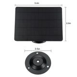 10W 5V Solar Panels Waterproof Bank 360° Adjustable Security Camera Power Supply