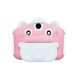 Instant Print Digital Kids Camera Selfie 1080P Video Camera for Kid with 180° Rotating Len Rechargeable Toy Camera for 3-12 Years Old Girls Boys Birthday