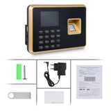 Bisofice Biometric Time Clock Attendance hine for Employees Support 1000pcs Fingerprint/1000pcs Password/1000pcs ID Card