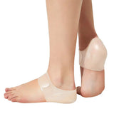 1 Pair Adjustable Silicone Protector Socks Anti Foot Crack Heel Sticker Portable