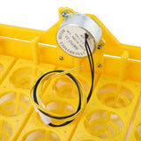 110V Automatic Egg Turner 56 Eggs Incubators Tray Quail Chicken Goose
