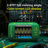 OT2 Mini Digital Portable Oscilloscope 10MHz Signal Generator Waveform Output 48MSa/s Sampg Rate Electronics Repair Tools