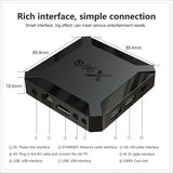 X96Q 2GB 16GB 12.0 Quad Core Smart Android TV 4G Wifi Media player PK X96 1GB 8GB 4K HD Set Top Box