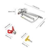 3600PSI High Pressure Paint Gun With 517 Spray Tip & Nozzle Guard Pump Sprayer And Airless Spraying hine