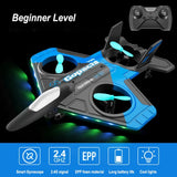 2023 New V17 2.4g Drone Gravity Sensor Remote Control Aircraft Glider Children's Birthday Christmas Gift