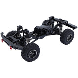 Metal Assembled Frame Chassis Kit For TRX4M TRX4-M Bronco 1/18 RC Crawler Car Upgrade Accessories Component ,Red