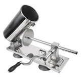 Stainless Steel 6 LBS/3 KG Manual Sausage Meat Stuffer Sausage Maker Syringe Set With Suction Cup Sausage Filling Machine